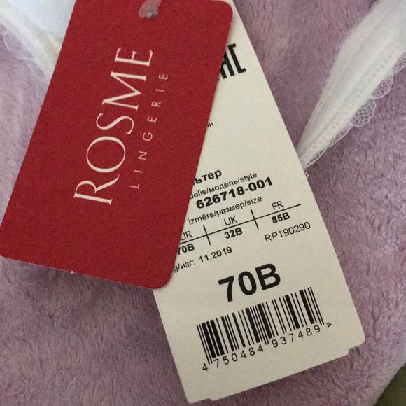 Ladies White Bra, very pretty 🤩 - Picture 4 of 4